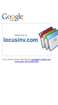 Mobile Screenshot of locusinv.com